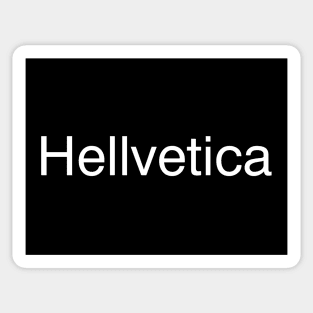 Hellvetica Sticker